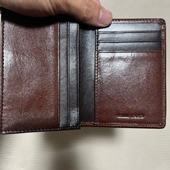 genuine leather 名刺入れの画像