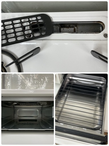 R635 ☀️ 2023年製の高年式！ Rinnai 都市ガスコンロ ET34NJH4A-W1 ⭐ 動作確認済 ⭐ クリーニング済