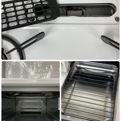 R635 ☀️ 2023年製の高年式！ Rinnai 都市ガスコンロ ET34NJH4A-W1 ⭐ 動作確認済 ⭐ クリーニング済の画像