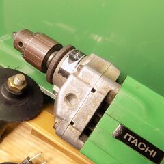 日立　10mm　スーパードリルドライバ　DR-10A　ケース付き　【ご希望により鉄鋼ドリル刃付属】　【非対面取引です】の画像