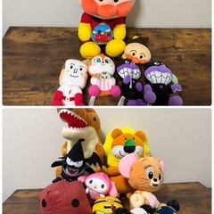 ぬいぐるみまとめ売りの画像