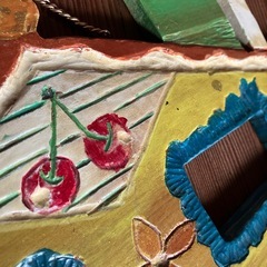 タオルハンガー　お菓子の家　※小学生の工作の画像