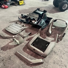 ジャイロキャノピー TA02後期 各種カウル多数セット／現状・補修ベースの画像