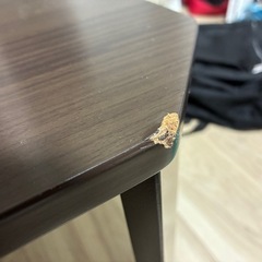 折りたたみローテーブルの画像