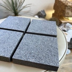 タイルグレー　100㎜角平 1枚55円　お引取りです！ タイル 大理石 御影石 ロックガーデンなどの画像