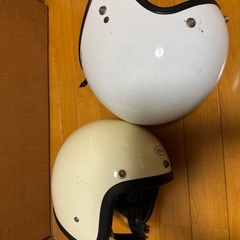 2個　ジェットヘルメットの画像