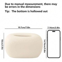 ティッシュケース セラミック 韓国インテリアの画像
