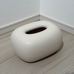 ティッシュケース セラミック 韓国インテリアの画像