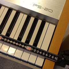 電子ピアノ　CASIO　PS-20　カシオ　椅子セットの画像