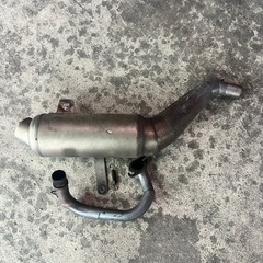 ジャイロキャノピー TA02後期 ステンレスマフラー一式／現状販売の画像