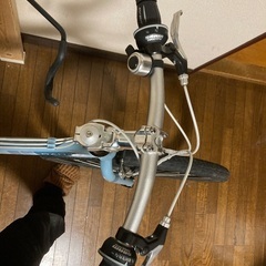 【クリスマス特価！再々値下げしました】超きれい　DAHON製 折りたたみ自転車　エスプレッソ　7005　ギヤ前3段後7段の画像