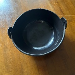 南部焼きの鉄鍋の画像