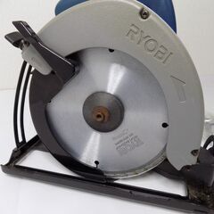 電気丸ノコ　電動丸鋸　リョービ　W-16　未使用丸ノコ刃取り付け済み　使用感少ない　【非対面取引です】　の画像