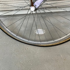 現状渡し　自転車　24インチ　パンクしてます。の画像
