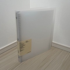 【ほぼ新品】無印良品　バインダー　ファイル　セットの画像