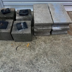 無料です、コンクリートブロック③の画像