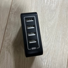 RAVPOWER 折りたたみ式充電器 黒 4ポートの画像
