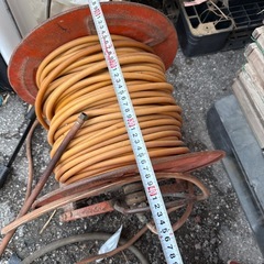 噴霧器用ホースリール　オレンジの画像