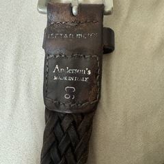 ベルト3本セット　一本Anderson made in Italiaの画像