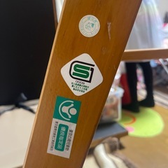 無料で引き取って下さい！幼児木製すべり台の画像