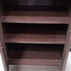 ★リユースのサカイ高崎店★TJ13783  レンジ台 茶 H120×D40×W58 クリーニング済み												の画像