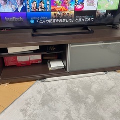 テレビ台 ブラウンの画像