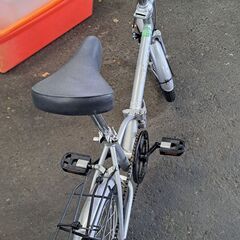 【リサイクルショップどりーむ荒田店】No.615　自転車　ミニベロ　16インチ　折畳可能🎵　お手頃価格🎵の画像