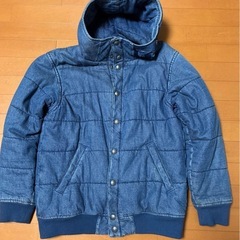 ロデオクラウンズ  デニム　ダウンジャケットの画像