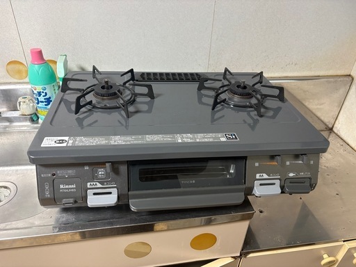 ガスコンロお譲りします 決定受付中止！ガスコンロ (まちゃこ) 乙丸のキッチン家電《その他》の