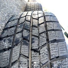 値下げしました！ 【エスティマ、ノア、ヴォクシー等に最適】スタッドレスタイヤホイールセット　4本　205/65R15 GOODYEAR ICE NAVI6 2019年製 8分山の画像