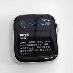 Apple Watch Series 5/GPS/44mm/A2093/シルバー〈MWVD2J/A〉 (1)の画像