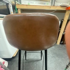 ハイチェア　合皮素材　カウンターイス　【E1225IL】の画像