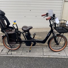 ⚠️売れ過ぎ注意⚠️試乗🉑新車仕上げ⭐️中古子供乗せ電動自転車 パナソニックギュットアニーズの画像