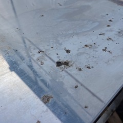 作業台　調理台　未清掃　の画像