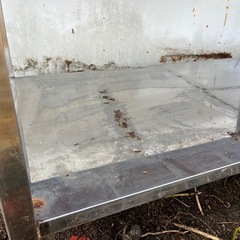 作業台　調理台　未清掃　の画像