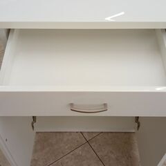 ★リユースのサカイ高崎店★TJ13792 NITORI レンジ台 白 H82×D40×W99.5 クリーニング済みの画像