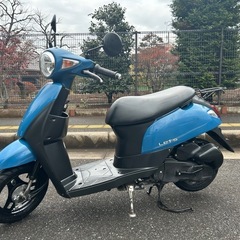 153⭐️レッツ⭐️8646km低走行リアブレーキシュウ新品、オイル交換済み、バッテリー充電済み、サイドスタンド付き、SUZUKI、スズキ、バイク、原付の画像