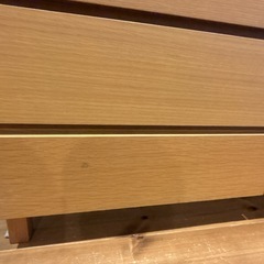 無印良品 廃盤品 チェストの画像