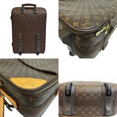 ルイヴィトン LOUIS VUITTON キャリーバッグ モノグラム ペガス60 ブラウンの画像