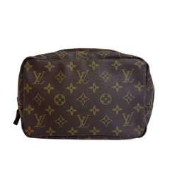 ルイヴィトン LOUIS VUITTON ポーチ モノグラム トゥルーストワレット23 ブラウンの画像
