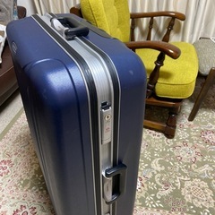 美品　aceエース　大型スーツケース　紺色の画像