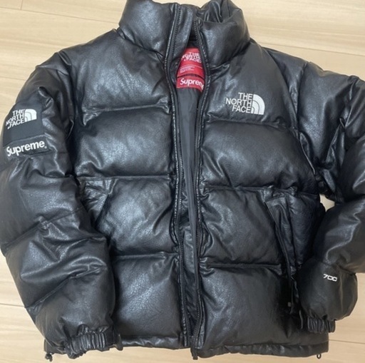 交渉🉑試着🉑即日受渡‼️ leather supreme ノースフェイス