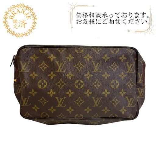 ルイヴィトン LOUIS VUITTON ポーチ モノグラム トゥルーストワレット