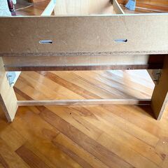 シングルベッドフレーム 木製 シンプル 引き取り限定の画像