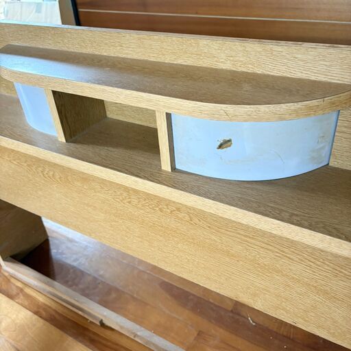 シングルベッドフレーム 木製 シンプル 引き取り限定 (タケゾー) 賀茂