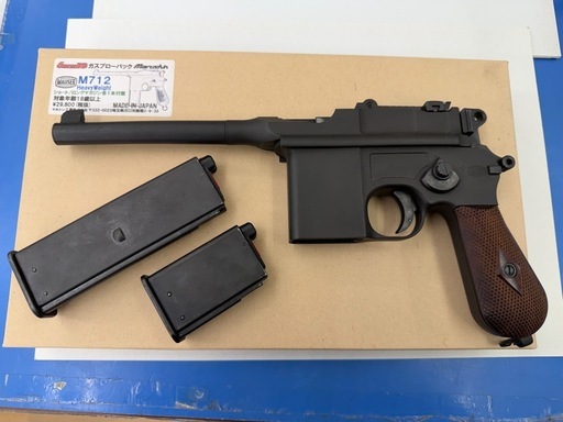 【ドリーム川西店御来店限定】☆ジモティー見たよ♪割引☆マルシン工業　MAUSER M712 ヘビーウェイト　LD-2システム　6mmBB／クリーニング済み【2125560000037427】