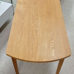 ★リユースのサカイ高崎店★TJ13793 株式会社ミサワ テーブル 薄茶 H55×D50×W110 クリーニング済みの画像