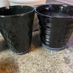 【リユースショップスパークル】植木鉢10個セット　No.208　プラ鉢　陶器鉢　プランター　おしゃれ　蘭鉢　配送設置可能♪の画像