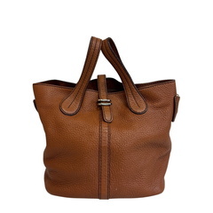 トッズ TOD’S ハンドバッグ スクエア ブラウンの画像