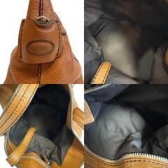 トッズ TOD’S ハンドバッグ スクエア ブラウンの画像